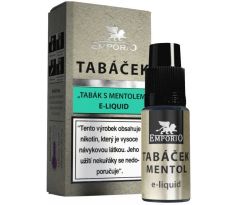 Liquid EMPORIO Tobacco - Menthol 10ml - 12mg