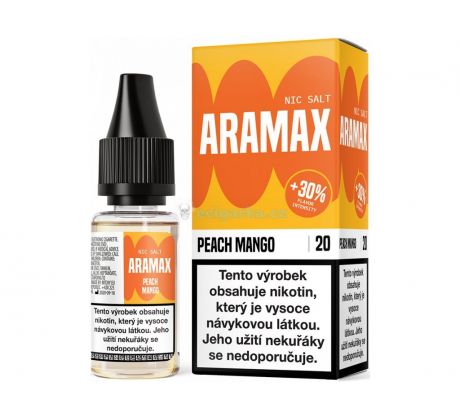 (Aramax Salt) 10ml Peach Mango 10mg