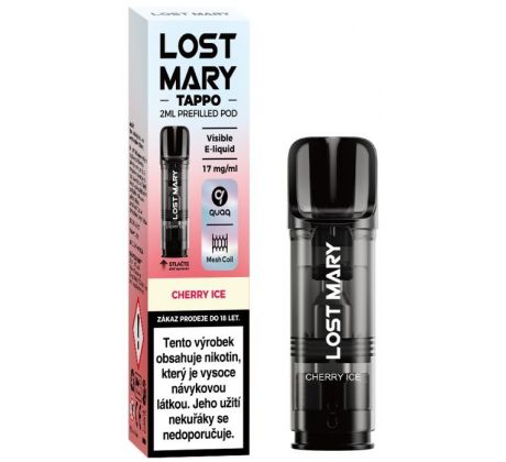 LOST MARY TAPPO Pods cartridge 1Pack Cherry Ice 17mg