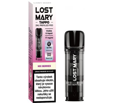 LOST MARY TAPPO Pods cartridge 1Pack Mix Berries 17mg