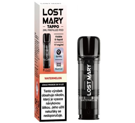 LOST MARY TAPPO Pods cartridge 1Pack Watermelon 17mg