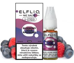 Liquid ELFLIQ Nic SALT Blueberry Sour Raspberry 10ml - 20mg