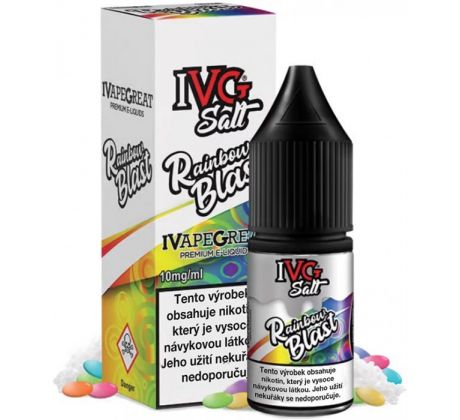 Liquid IVG SALT Rainbow Blast 10ml - 10mg