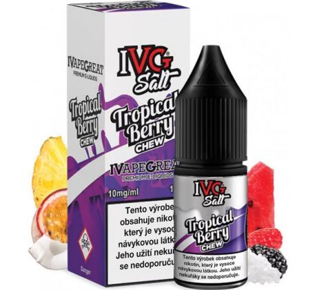 Liquid IVG SALT Tropical Berry 10ml - 20mg