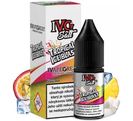 Liquid IVG SALT Tropical Ice Blast 10ml - 10mg