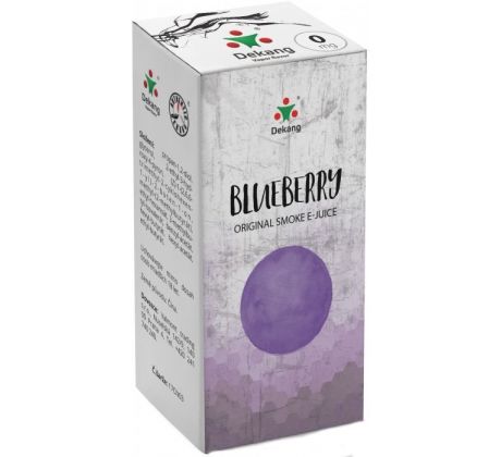 Liquid Dekang Blueberry 10ml - 11mg (Borůvka)