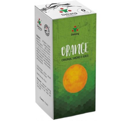 Liquid Dekang Orange 10ml - 6mg (Pomeranč)