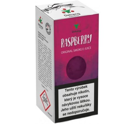 Liquid Dekang Raspberry 10ml - 6mg (Malina)