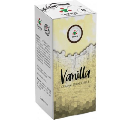 Liquid Dekang Vanilla 10ml - 11mg (Vanilka)