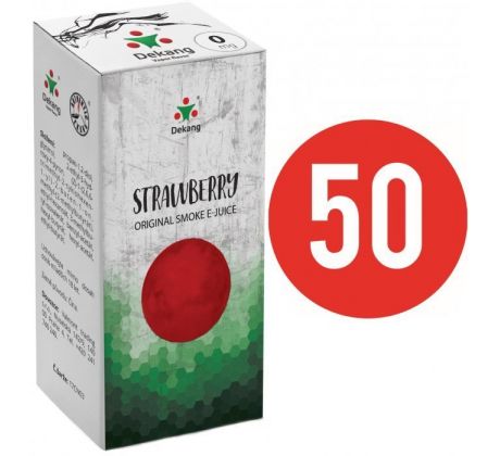 Liquid Dekang Fifty Strawberry 10ml - 11mg (Jahoda)