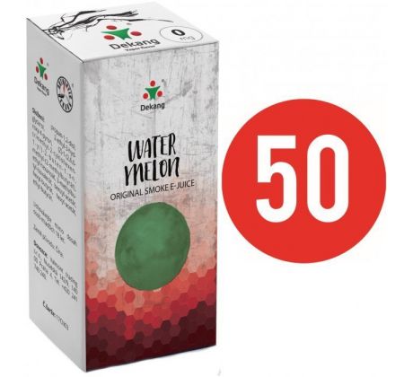 Liquid Dekang Fifty Watermelon 10ml - 3mg (Vodní meloun)