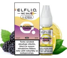 Liquid ELFLIQ Nic SALT Blackberry Lemon 10ml - 10mg