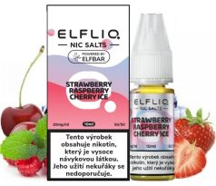 Liquid ELFLIQ Nic SALT Strawberry Raspberry Cherry Ice 10ml - 10mg