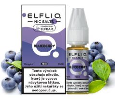 Liquid ELFLIQ Nic SALT Blueberry 10ml - 10mg