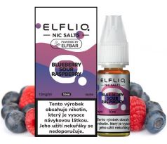 Liquid ELFLIQ Nic SALT Blueberry Sour Raspberry 10ml - 10mg