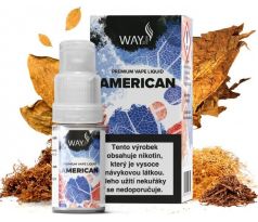 Liquid WAY to Vape American 10ml-18mg