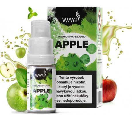 Liquid WAY to Vape Apple 10ml-12mg