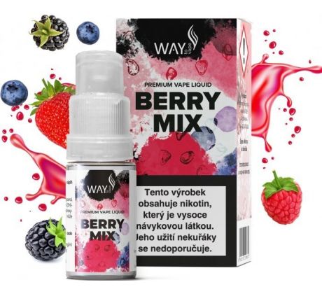 Liquid WAY to Vape Berry Mix 10ml-12mg