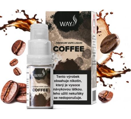 Liquid WAY to Vape Coffee 10ml-6mg