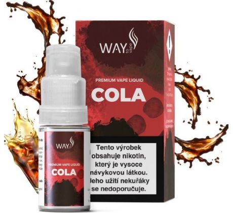 Liquid WAY to Vape Cola 10ml-12mg