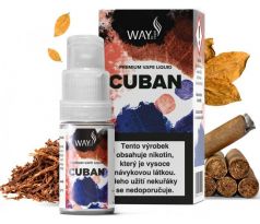 Liquid WAY to Vape Cuban 10ml-3mg