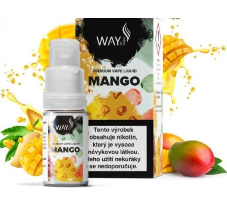 Liquid WAY to Vape Mango 10ml-12mg