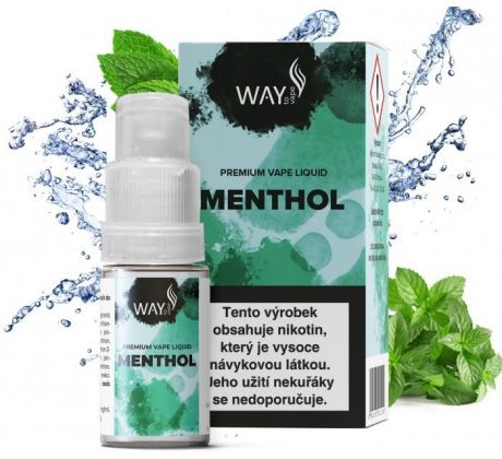 Liquid WAY to Vape Menthol 10ml-3mg