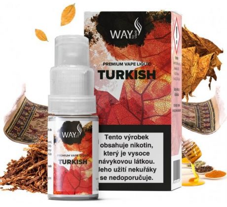 Liquid WAY to Vape Turkish 10ml-3mg