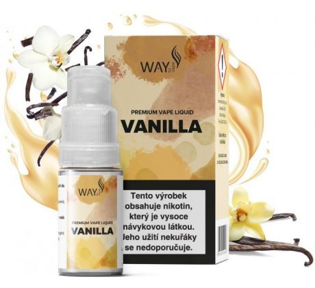 Liquid WAY to Vape Vanilla 10ml-18mg