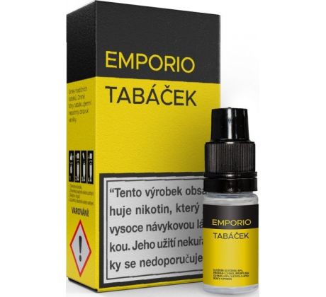 Liquid EMPORIO Tabáček 10ml - 3mg