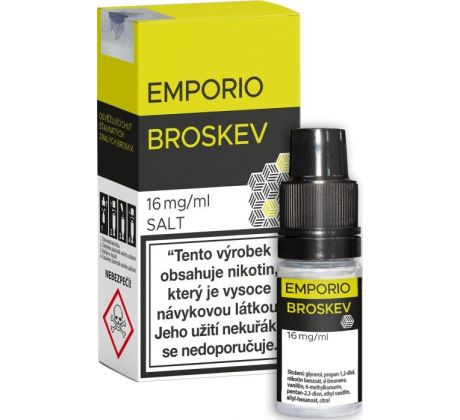 Liquid EMPORIO SALT Broskev 10ml - 16mg