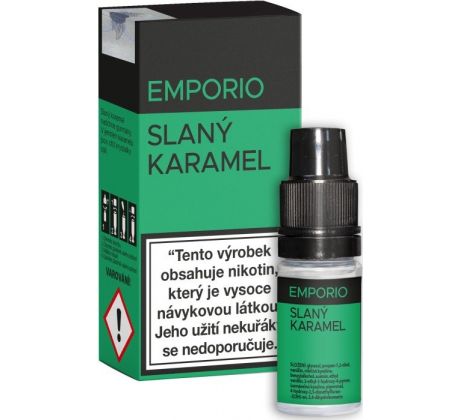 Liquid EMPORIO Slaný Karamel 10ml - 12mg