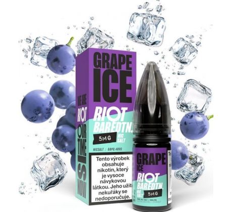 Liquid Riot BAR EDTN Salt Grape Ice (Ledové hroznové víno) 10ml-10mg