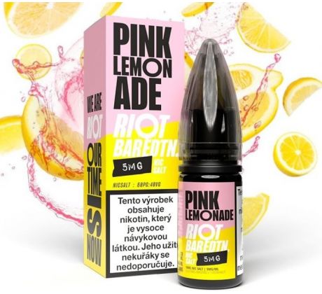 Liquid Riot BAR EDTN Salt Pink Lemonade (Růžová limonáda) 10ml-20mg