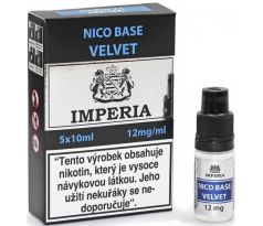 Nikotinová báze IMPERIA Velvet PG20-VG80 5x10ml-12mg