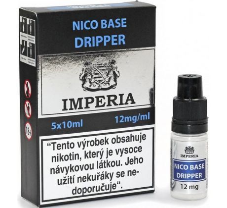 Nikotinová báze IMPERIA Dripper PG30-VG70 5x10ml-12mg