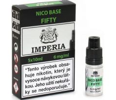 Nikotinová báze IMPERIA Fifty PG50-VG50 5x10ml-6mg