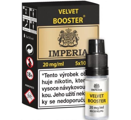 Booster IMPERIA Velvet PG20-VG80 5x10ml-20mg