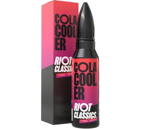 Příchuť Riot Squad S&V 10ml Cola Cooler (Kolový nápoj s mentolem)