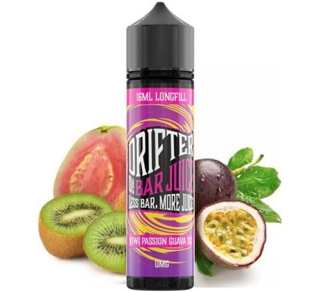 Příchuť Drifter Bar Juice S&V 16ml Kiwi Passionfruit Guava Ice