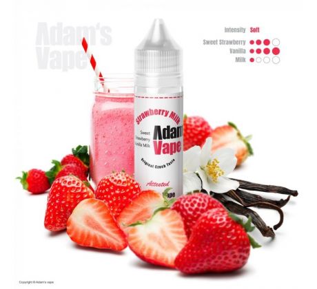 Příchuť Adam´s Vape Shake and Vape 10ml Strawberry Milk