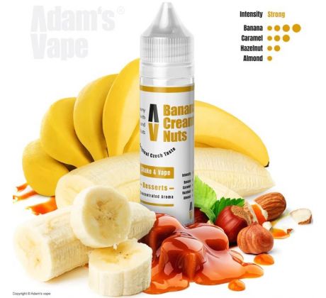 Příchuť Adam´s Vape Shake and Vape 10ml Banana Creamy Nuts