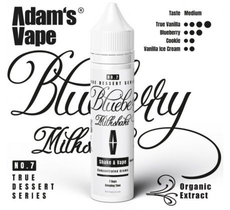 Příchuť Adam´s Vape Shake and Vape 10ml Blueberry Milkshake