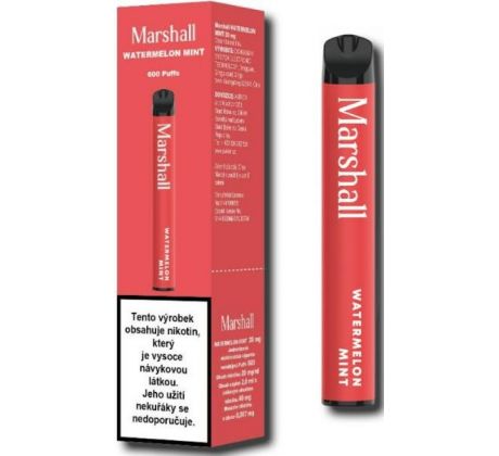 Marshall elektronická cigareta 20mg Watermelon Mint