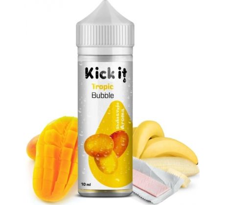 Příchuť KickIt S&V 10ml Tropická žvýkačka (Tropic Bubble)