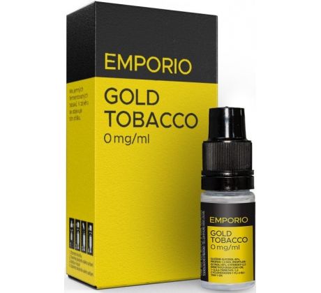 Liquid EMPORIO Gold Tobacco 10ml - 0mg