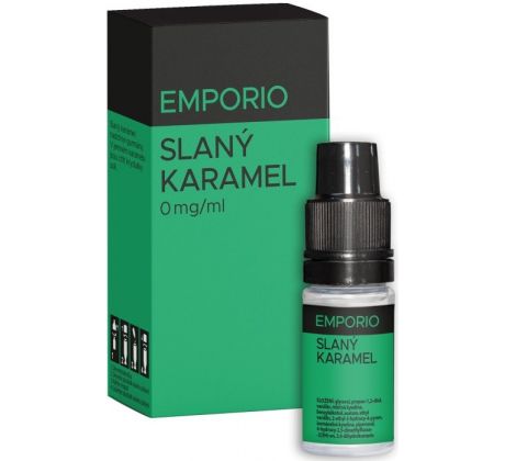 Liquid EMPORIO Slaný Karamel 10ml - 0mg