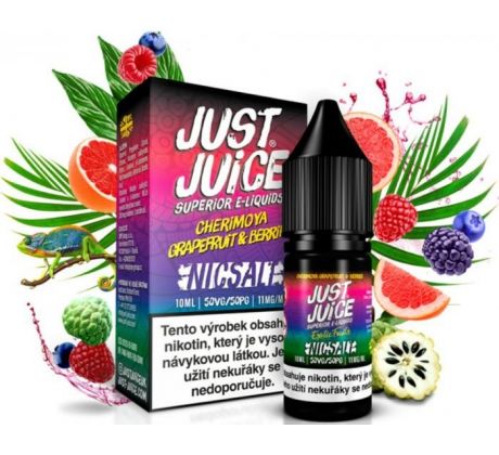 Liquid Just Juice SALT Cherimoya Grapefruit & Berries 10ml - 20mg