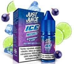 Liquid Just Juice SALT ICE Blackcurrant & Lime 10ml - 11mg