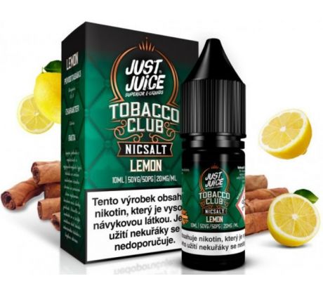 Liquid Just Juice SALT Tobacco Lemon 10ml - 11mg